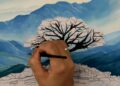 Montanhas Frias – Pintura Passo a Passo